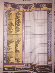 Week 28 Banky Fixtures 2021 Front Page
