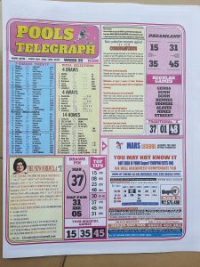 Week 29 Pools Telegrpah 2021 Page 1