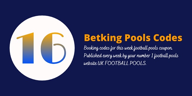 week 16 betking code 2021