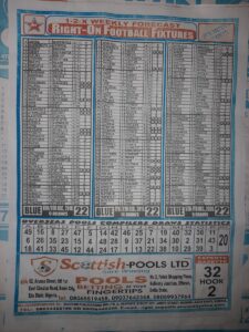 week 22 right on fixtures 2021 back page