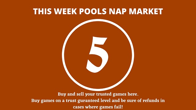 week 5 pool nap market 2021