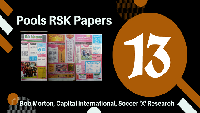 week 13 rsk papers 2022