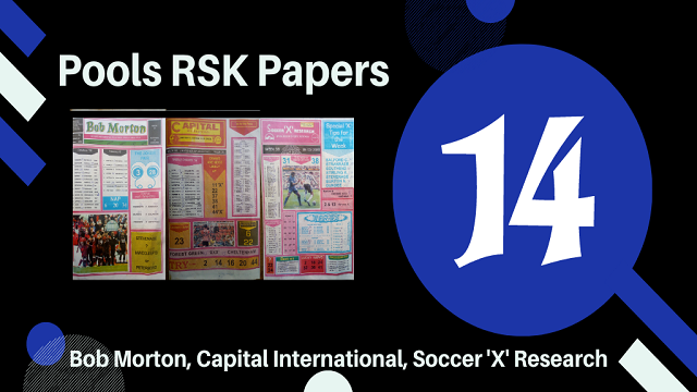 week 14 rsk papers 2022