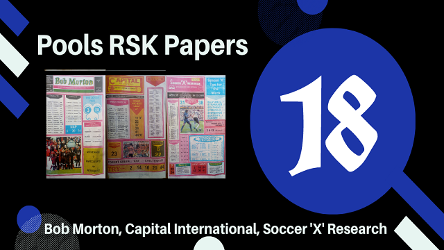 week 18 rsk papers 2022