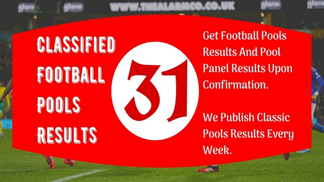 week 31 pool result 2023