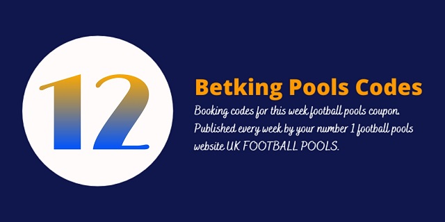 week 12 betking code 2023