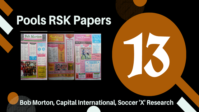 week 13 rsk papers 2023