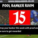 week 15 pool banker room 2023