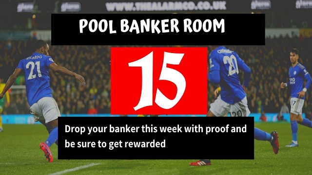 week 15 pool banker room 2023