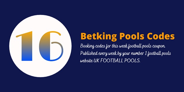 week 16 betking code 2023