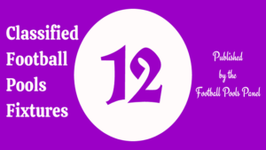 Week 12 Pool Fixtures for Sat 19, Sep 2026 – UK 2026/2027