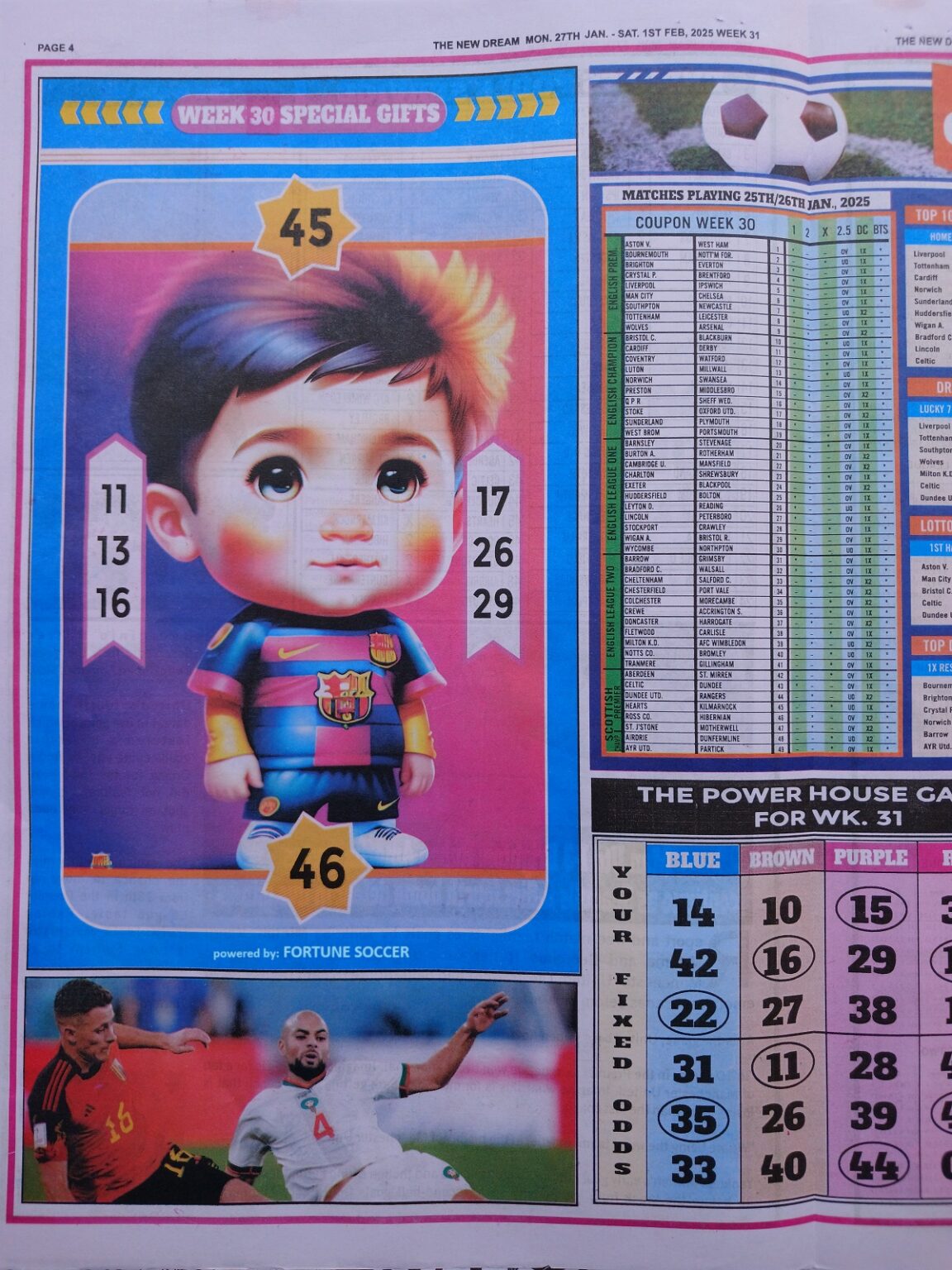 Week 31 Pool Late News Papers 2025 Bigwin Soccer Pool Telegraph Week 31 pool late news papers 2025 bigwin soccer pool telegraph
