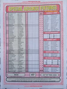 week 47 special advance fixtures 2025