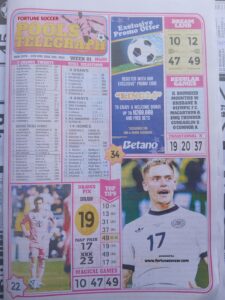 week 1 pools telegraph 2025 page 1