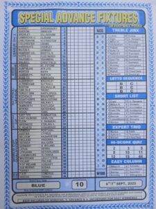 week 10 special advance fixtures 2025