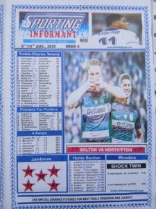 week 6 sporting informant 2025 page 1
