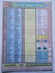 week 13 right on fixtures 2025 front page