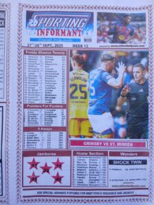week 13 sporting informant 2025 page 1
