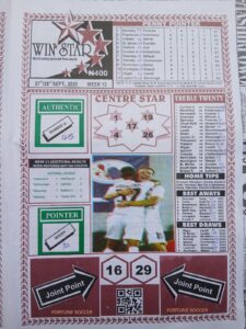 week 13 winstar 2025 page 1