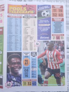 week 19 pools telegraph 2025 page 1