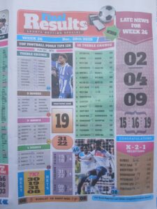 week 26 final results 2025 page 1