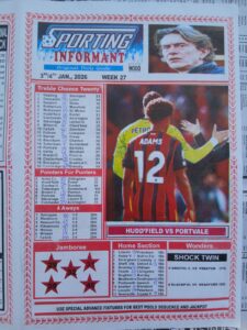 week 27 sporting informant 2026 page 1