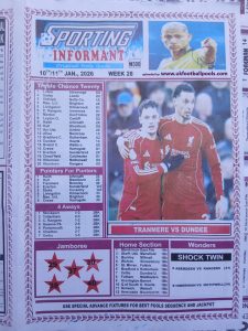 week 28 sporting informant 2026 page 1