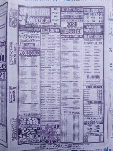 week 30 sporting telegraph 2026 page 1