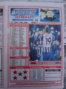 week 31 sporting informant 2026 page 1