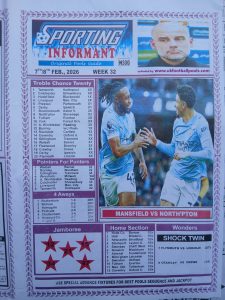 week 32 sporting informant 2026 page 1
