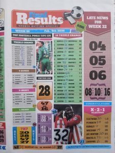 week 32 final results 2026 page 1