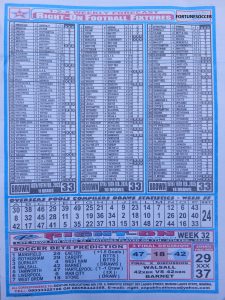 week 33 right on fixtures 2026 back page