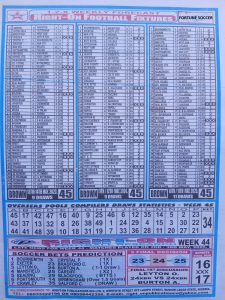 week 45 right on fixtures 2026 back page