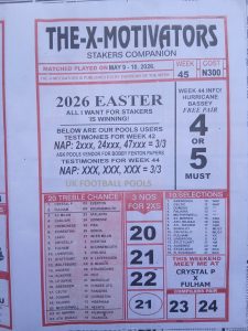 week 45 the x motivators 2026 page 1