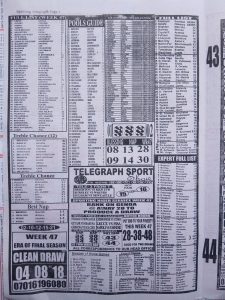 week 47 sporting telegraph 2026 page 4