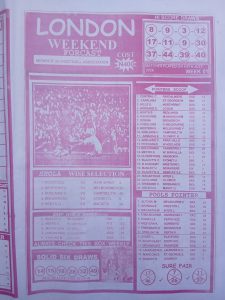 week 1 london weekend 2026 page 1