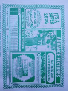 week 1 special advance fixtures 2026 back page