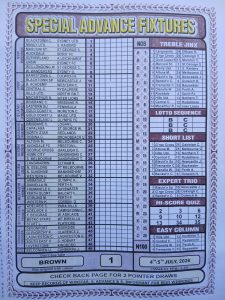 week 1 special advance fixtures 2026 front page