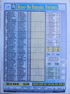 week 50 right on fixtures 2026 front page