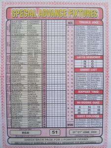 week 51 special advance fixtures 2026 front page