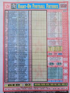 week 3 right on fixtures 2026 front page