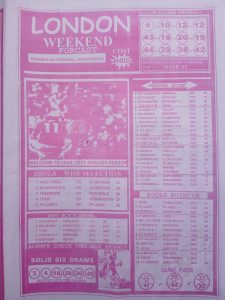 week 5 london weekend 2026 page 1
