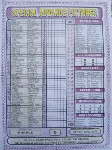 week 8 special advance fixtures 2026 front page