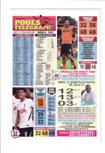 week 11 pools telegraph 2026 page 1