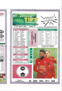 week 12 willy tips 2026 page 1
