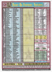 week 13 right on fixtures 2026 front page